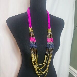 Multicolor Beaded Necklace